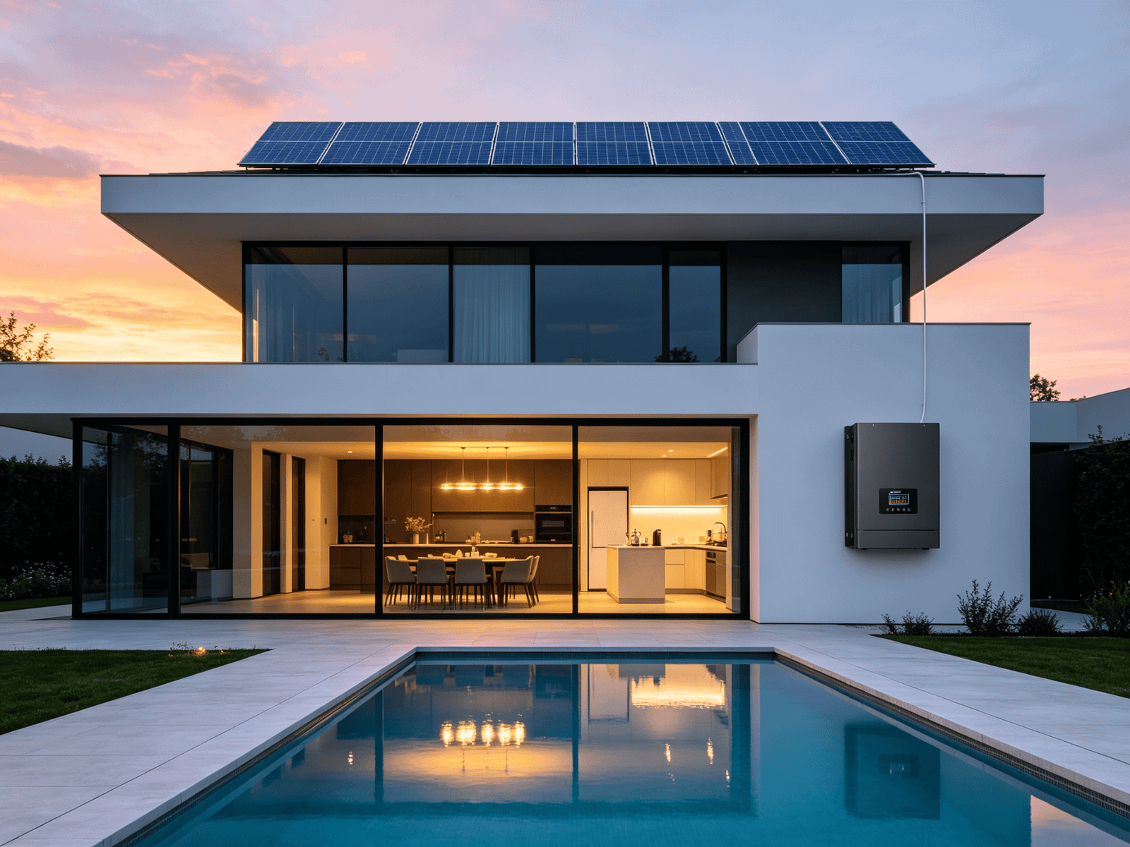 6000W All-in-One Solar PV Inverter - 98% High Conversion Efficiency, Fortune Vast