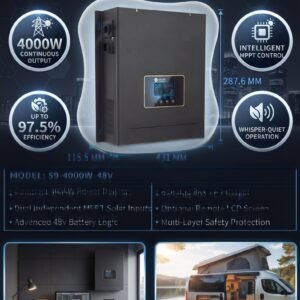4500W All-in-One Solar PV Inverter - 98% High Conversion Efficiency